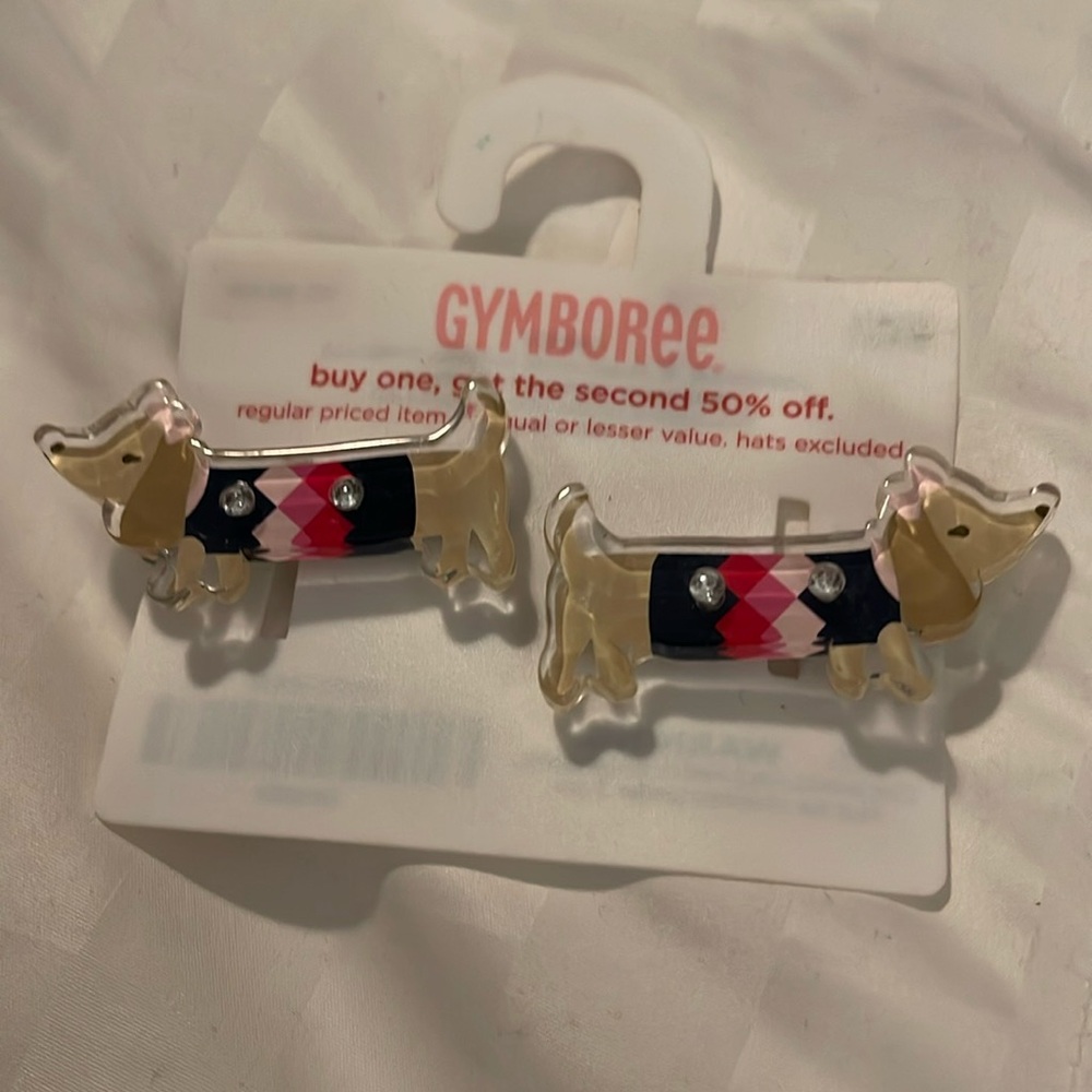 Gymboree puppy hair bows